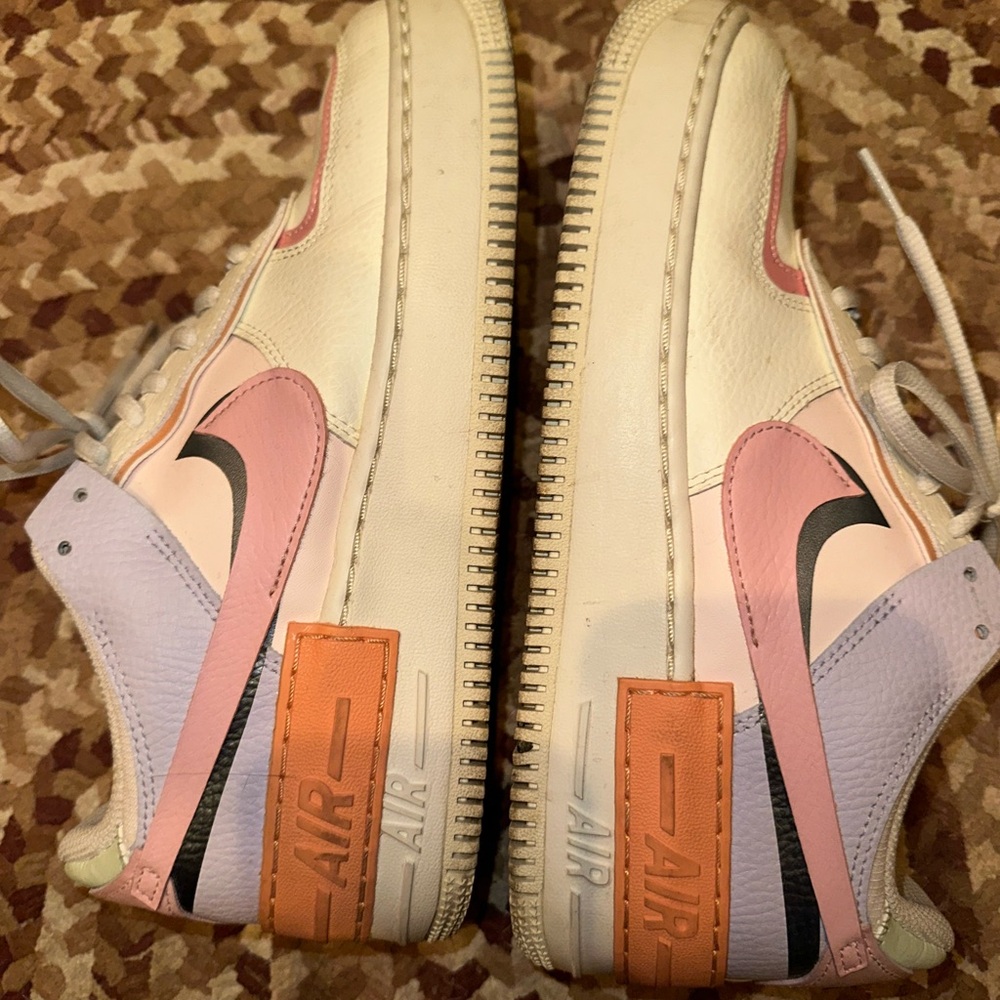 Unique Air Force 1 - pink, purple, orange